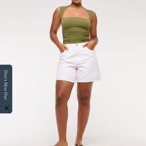 Abercrombie Ava Top green